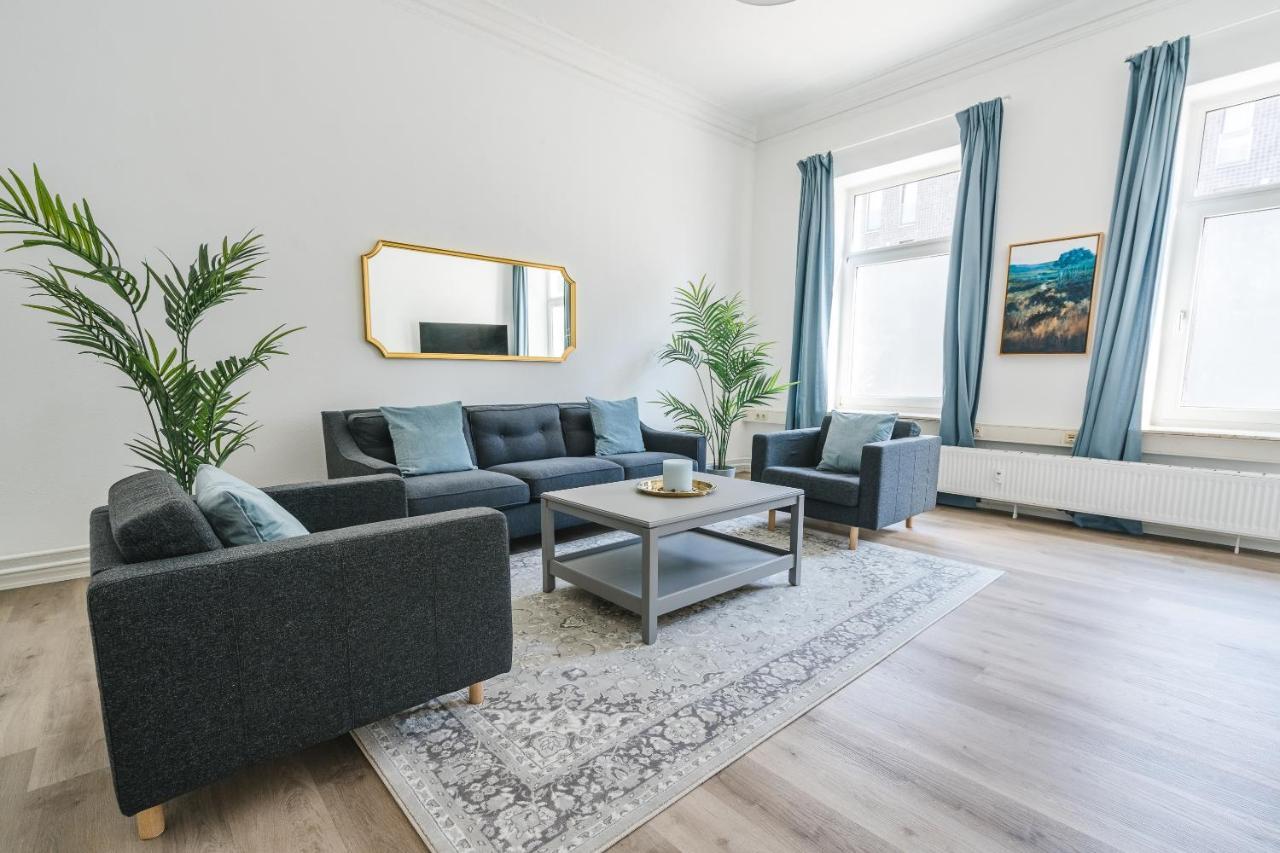 Zentral Gelegenes Premium-Apartment Mit Viel Tageslicht Amburgo Esterno foto